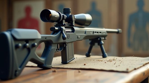 Fusil airsoft : ovationneau de tir récréatif avec précision